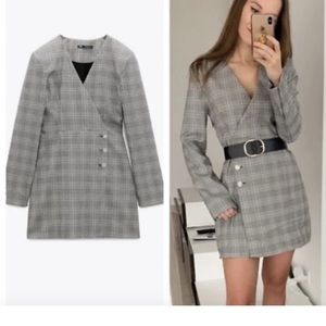 Zara blazer dress. size XS. With tag